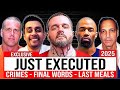Every US Prisoner EXECUTED In 2025 Crimes Final Meals Last Words