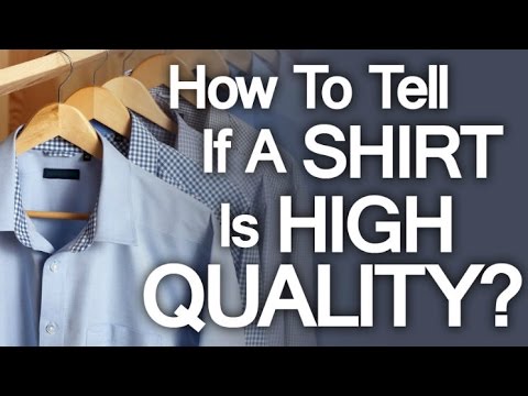 Tips on how to buy well made shirts high end shirting