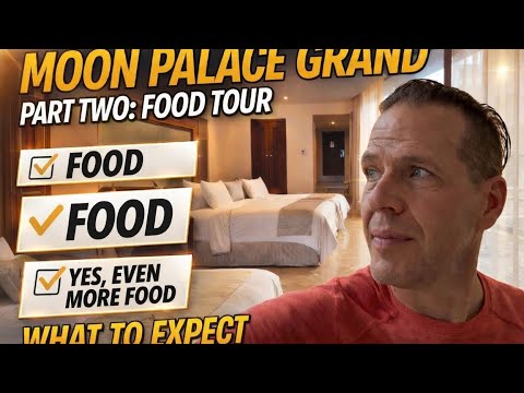 Moon Palace Grand All Inclusive Resort Cancun Mexico Food Food and More Food
