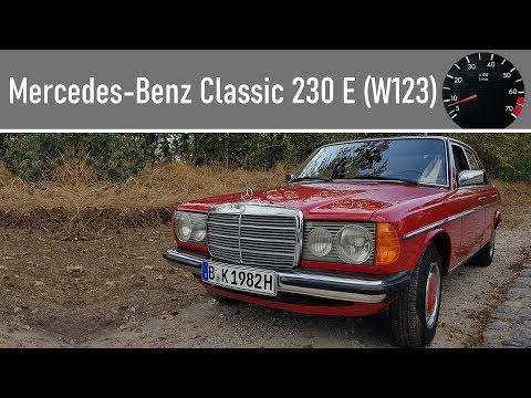 Mercedes-Benz Classic: Jungfernfahrt eines 230E (W123) nach einer Motorrevision