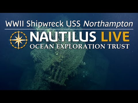 Exploring WWII Shipwreck USS Northampton | Nautilus Live