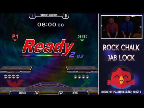 Fish House 3 SSBM - Reesch (C. Falcon) Vs. Denec (Marth) Winners Quarters