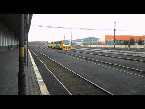 Odjezd vlaku Os 17609 (ČD 814.173) - Chomutov, 31. 12. 2012