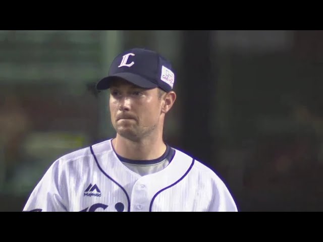 【8回表】ライオンズ・ワグナー 渾身の直球で三振を奪う!! 2018/6/1 L-T
