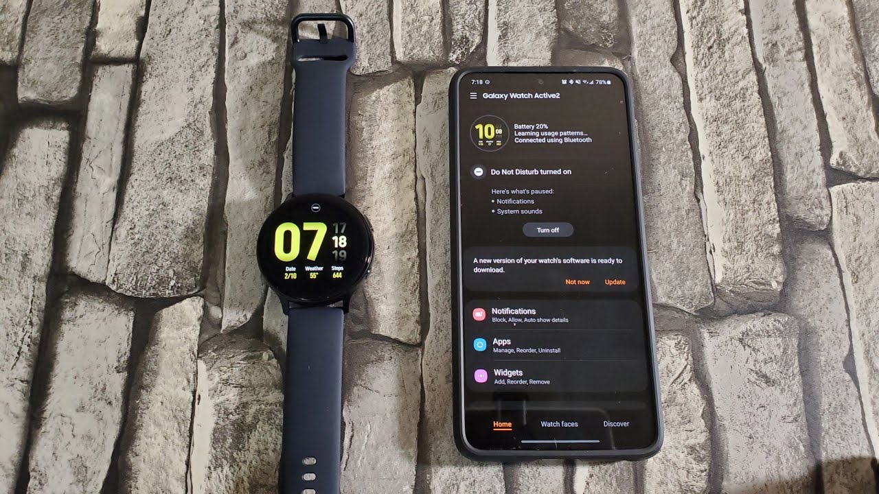 Samsung Galaxy Watch Active 2 Unboxing and Setup