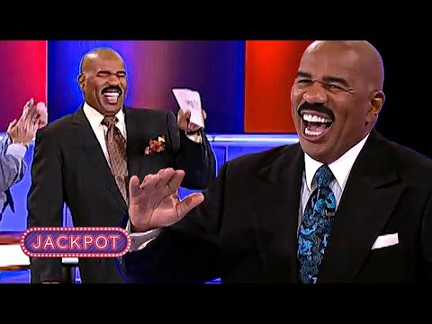 The TOP Family Feud ANSWERS Ever That Made STEVE HARVEY LOSE IT!