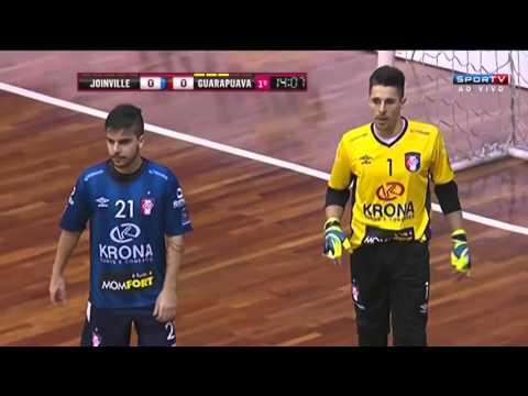 Krona 3 3 CAD Guarapuava Liga Futsal 2015 part 1