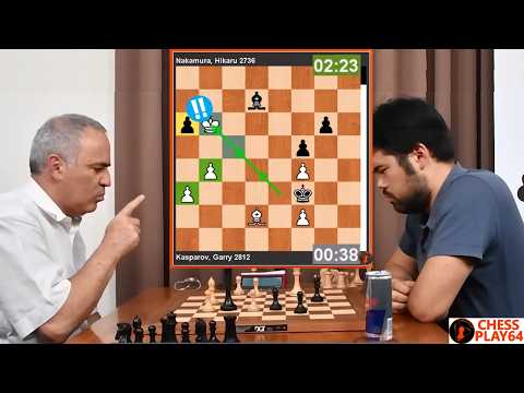 🎦 Brilliant Kasparov vs Hikaru's Incredible Speed |Garry Kasparov vs Hikaru Nakamura, St. Louis 2017