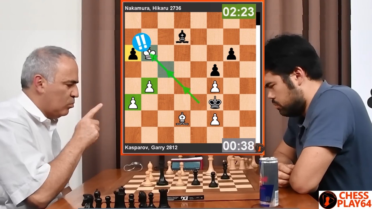 🎦 Brilliant Kasparov vs Hikaru's Incredible Speed |Garry Kasparov vs Hikaru Nakamura, St. Louis 2017