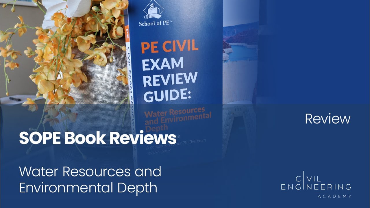 Book Review - School of PE's Water Resource Depth Review Guide