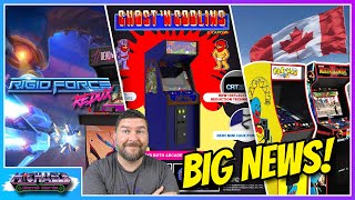 Arcade1Up Deluxe Canadian Release Date, New Capcom Replicade Revealed & Rigid Force Redux iiRcade