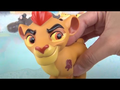 Disney Jr. LION GUARD Finger Bath Paint and Paw Patrol