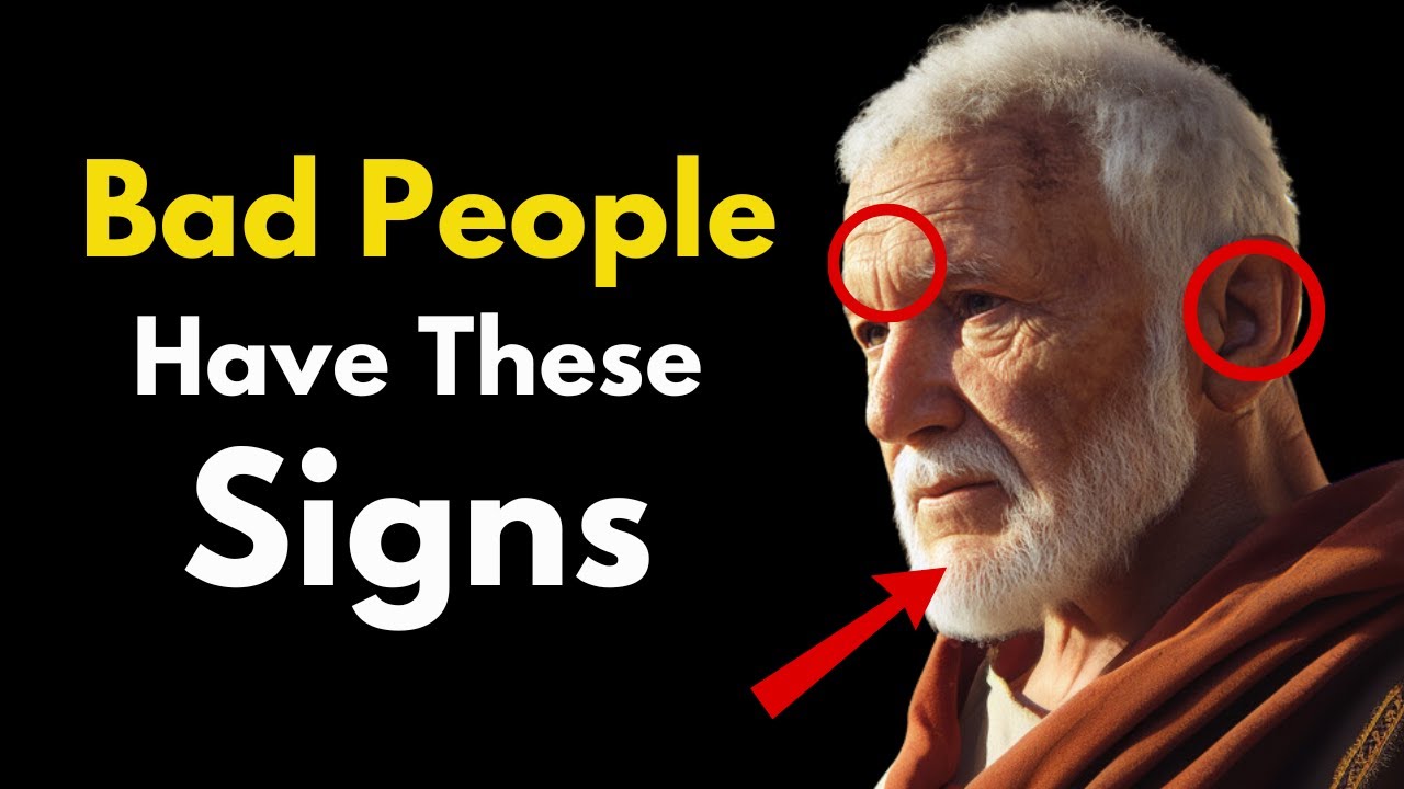 🔴BEAWARE! 😒 10 EVIDENT Signs that there is a EVIL person next to you | Stoic Philosophy