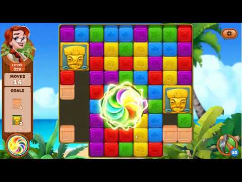 Lost Island Blast Adventure Level 328 - No Boosters