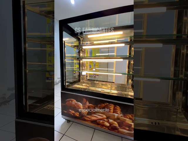 Vídeo relacionado con XIAYUHE Vitrina de mantenimiento del caliente,800W Comercial eléctrico con iluminación,Barra caliente de 3 pisos,Temperatura ajustable,Pantalla digital,Acero inoxidable