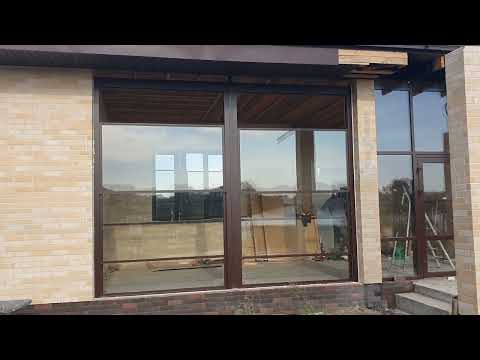 Вертикально сдвижное остекление - гильотинные окна