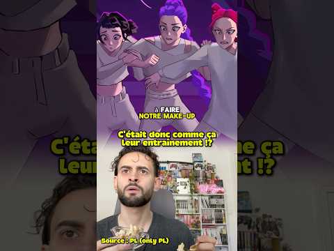 😱 #huntrix training?!🤯 #kpopdemonhunters #netflix #shorts @plplusl