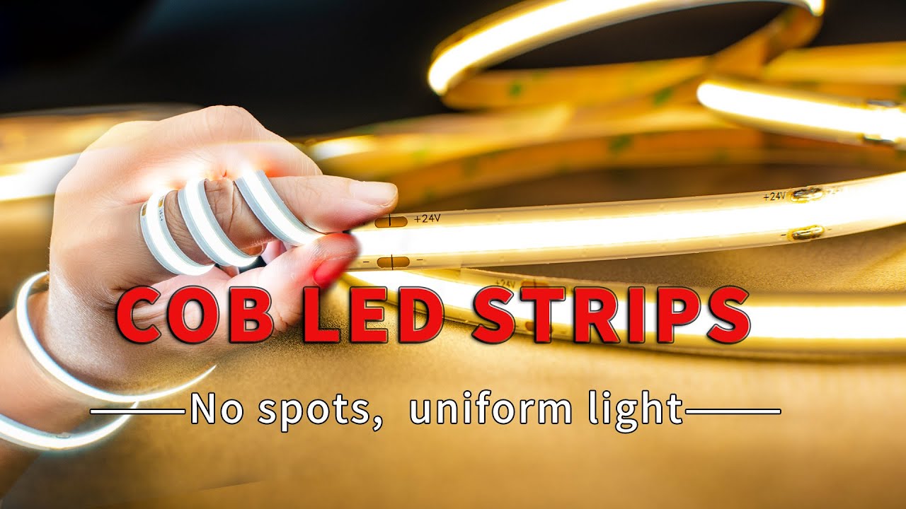 Dotless LED Strip Lights--No dot no spot COB LED Strips