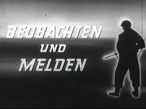 Bundeswehr Lehrfilm - "Beobachten und Melden" 1957