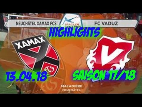 Highlights: Fc Neuchatel Xamax vs Fc Vaduz (13.04.18)