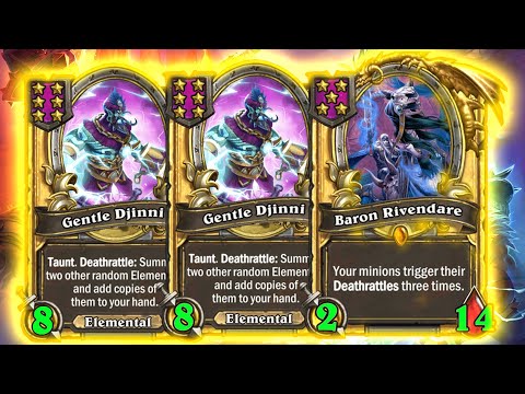 Double Triple Djini + Triple Baron = Infinite Elementals! Christian Hearthstone Battlegrounds