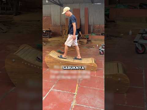 Pria Ini Berhasil Membuat Treadmill Kayu Low Budget! 😱