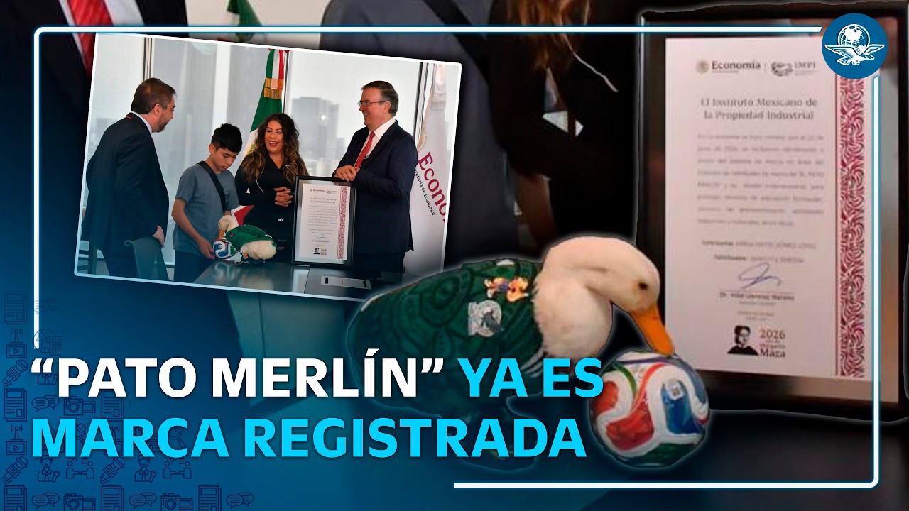 ¡Es oficial! “Pato Merlín” obtiene registro de marca en México