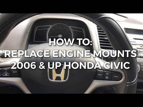HONDA CIVIC LOUD VIBRATION NOISE FIXED! - ENGINE MOUNTS NOISE FIXED FAST AND EASY
