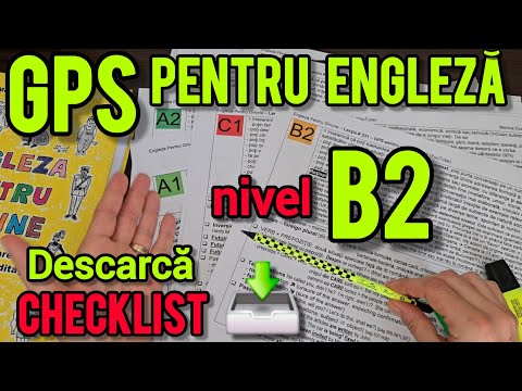 Lecţia # 331 🇬🇧 – GPS pentru engleză - nivel B2 - descarcă CHECKLIST 📥