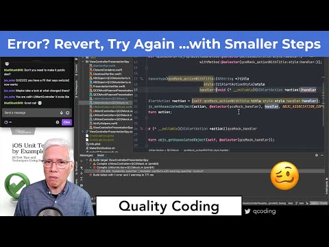 Error? Revert, Try Again …with Smaller Steps (Live Coding) thumbnail