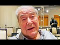 BOB ARUM SURPRISING REACTION TO WILDER REFUSING TO SHAKE FURY’S HAND! CALLS JOSHUA CHINNY & MORE
