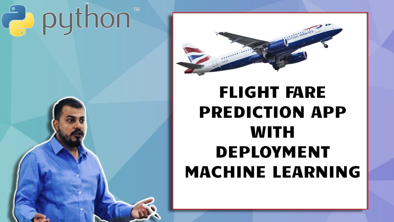 Live- Implementation Of Flight Fare Prediction Web App Project With Deployment