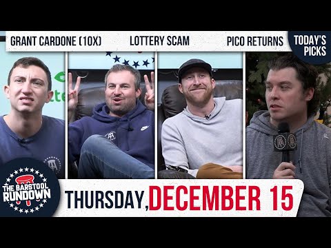 Lottery Scammers Steal $20 Million - Barstool Rundown - Dec 15, 2022