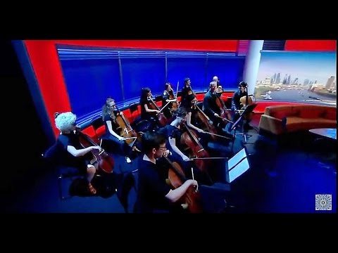BBC Proms Cellists [2016]. Brahms Hungarian Dance {HD}