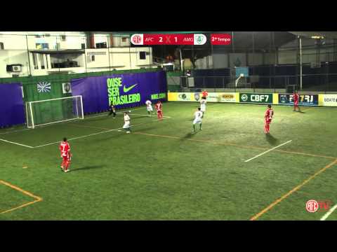 América FC 3 x 1 América/MG (Futebol 7)