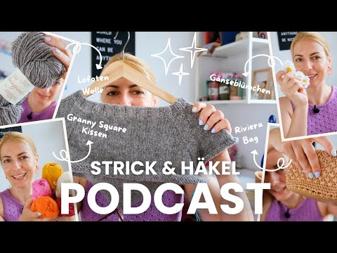 Knitting & Crochet Podcast - Sarah's Needle Stories Episode 44 - #knitting #crochet #diy