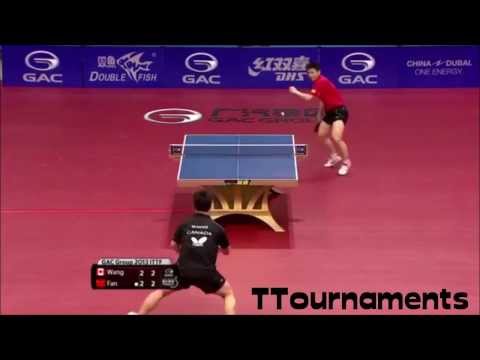 Fan Zhendong Vs. Eugene Wang: World Tour Grand Finals 2013
