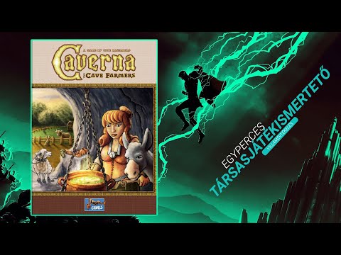 #139. Caverna: The Cave Farmers | Egyperces társasjátékismertető - Game-Obscura