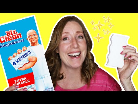 20 Amazing Uses for Magic Eraser | Mr. Clean Magic Erasers Part 2