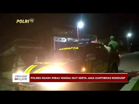 PRESISI UPDATE: POLRES NGAWI GELAR PATROLI RAMADAN 19/03/2024  18.00