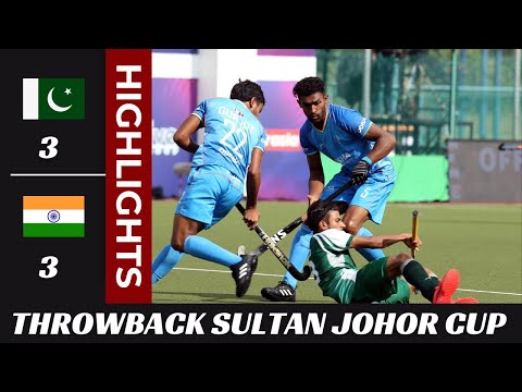 Pakistan Vs India Hockey Match Highlights | Sultan of Johor Cup 2023 Throwback 🏑