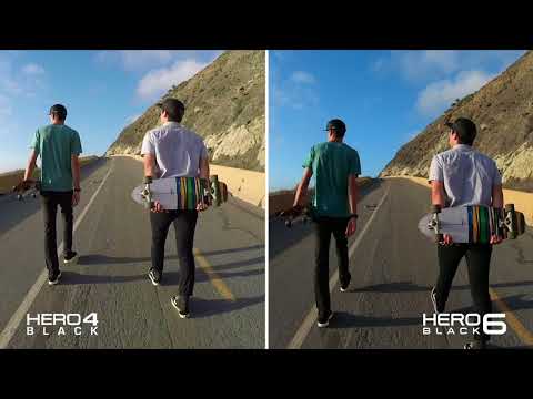 GoPro HERO4 vs GoPro HERO6