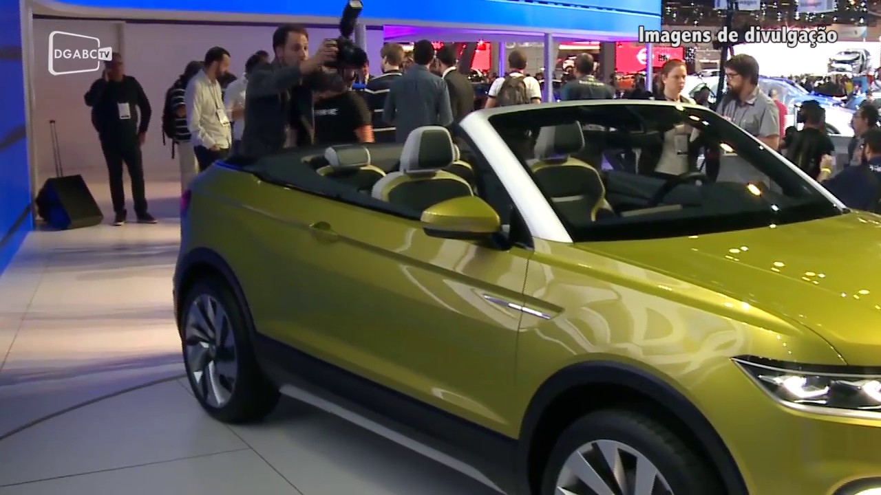 Confira o estande da Volkswagen no salão do automóvel; veja vídeo