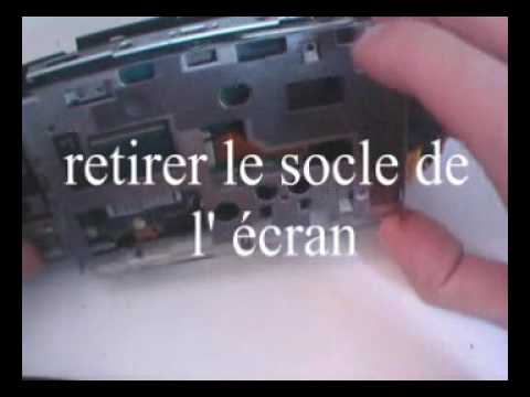 comment demonter l'ecran d'une psp fat