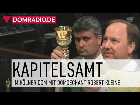 Kapitelsamt im Kölner Dom am 13.06.2021- Domdechant Msgr. Robert Kleine