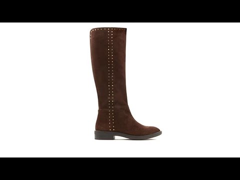 Steven Natural Comfort Zoe Leather or Suede Riding Boot