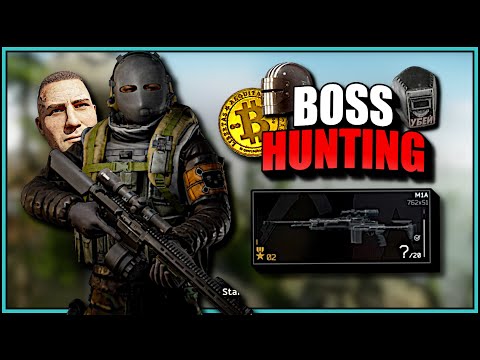 Glukhar is scared of me - Tarkov PvE (Boss Hunting)