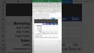 Iferror. There are errors you need to fix, then there are errors you may want to hide or blank out. An example is a divide by zero error when you just don’t have the data yet. It doesn’t mean it’s wrong, it’s just not there yet so add iferror to your formula like this to cover that. - Excel Xpert tutorial video