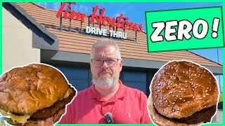 I Review TIM HORTONS - ABSOLUTE GARBAGE! 0!