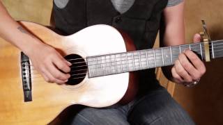 How to Play - Something in the Way She Moves by James Taylor - Fingerstyle Acoustic Guitar Lesson